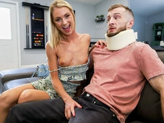 Grote lul, Blond, Jurk, Likken, Kut duiken, Zusters, Tiener