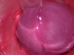 Stor kuk, Kondom, Creampie, Sperma shot, Hardcore, Pov