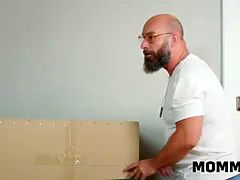 Mommy4k. my gf, her mummy with Big Tits and perversive granny showed me the art of group fuck