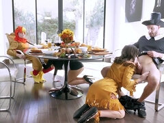 엉덩이, 큰 엉덩이, 큰 가슴, 금발의, 오랄섹스, 도기스타일, 밀프, 자연의 가슴