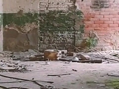 Boots, Jeans & Crushing Tease in an Abandoned Building