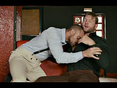 In den arsch, Grosser schwanz, Blasen, Flasche, Spermaladung, Schwul, Handjob, Muskel