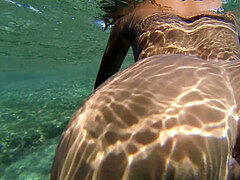 Corsica Explicit naturist Katya Clover