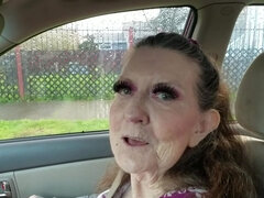 Amatør, Amerikansk, Pik sutte, Dildo, Bedstemor, Solo