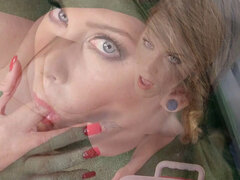 Grosse titten, Masturbation, Solo