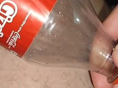 Boy Gets His Dick Stuck in a Coca-cola Bottle
