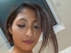 Asian superstar Aoi Miyama takes care of multiple dicks