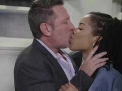 오랄섹스, 얼굴에, 다른 인종간의, 청소년