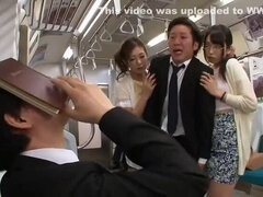 Pussy licking sex video featuring Minori Hatsune and Chika Arimura