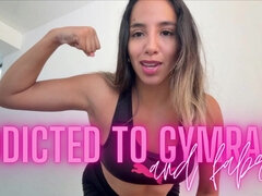 Addicted to Gymrats and Fabric 2 Muscle Worship Biceps Abs Femdom Bratty Goddess
