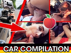 Amateur, Sucer une bite, Voiture, Hard, Hd, Public, Réalité, Rugueux