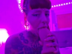 Amateur, Gode, Femelle, Hd, Fait maison, Pénis, Tatouage, Vibromasseur