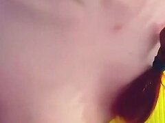 18, Amatööri, Isot tissit, Suihinotto, Italialainen, Näkökulma pov, Teini