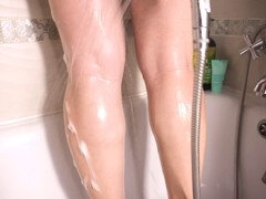 Cuarto de baño, Pies, Spandex