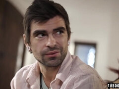 큰 엉덩이, 큰 가슴, 음경, 도기스타일, 키스, 보지, 빨간 머리, 스타킹