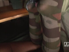 Spray On Her Camouflage Socks