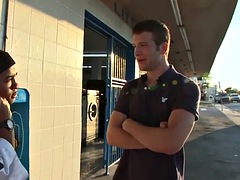 Analny, Duży kutas, Czarny, Obciąganie, Ciemna karnacja, Gej, Wielorasowy