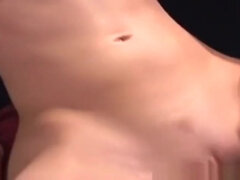 Brunette, Søt, Pikk, Naturlig, Barbert, Tynn, Tattovering, Tenåring