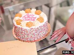 Niemowlę, Duże cycki, Obciąganie, Trójkąt, Cycki