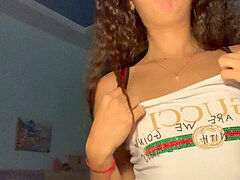 Amatööri, Ruskeahiuksinen, Karvainen, Kotitekoinen, Itsetyydytys, Soolo