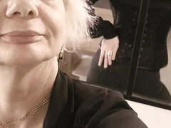 Amatör, Blondin, Europeisk, Mogen, Solo