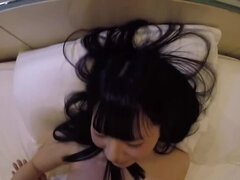 아마추어, 아시안, 얼굴에, Hd