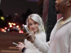 Grosse bite, Blonde, Hd, Interracial, Chevaucher, Jupe, Adolescente, Nénés