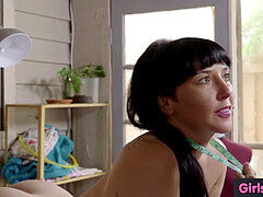 Amatőr, Szőrös, Leszbikus, Nyalás