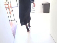 Extreme Stockings Fetish with Angel The Dreamgirl - Rough Footjob & High Heels