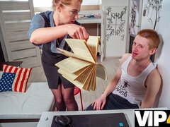 Babunia, Hd, Dojrzałe, Rudowłosa, Rosyjski, Ogolona, Nauczyciel