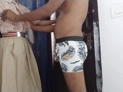 Desi college couple Sexydimple gets steamy in their homemade session