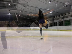 Young Ice Skater in Solo Video Full - Hd porn 1080p