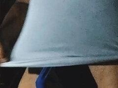 Amatorka, Duży kutas, Puszysta, Wytrysk, Domowej roboty, Masturbacja, Solo, Tatuaż