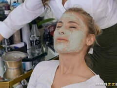 Sneaking In A Last Minute Facial