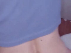 Leie, Arsch, Bad, Latina, Pov