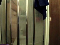 Grote mammen, Bruinharig, Jurk, Moeder die ik wil neuken, Slipje, Douche, Bekijker, Vrouw