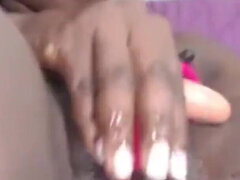 Squirting Hard with Egg Vibrator and Big Dildo