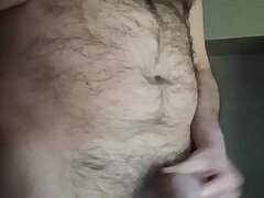 Amateur, Grosse bite, Européenne, Poilue, Fait maison, Masturbation, Mature, Solo