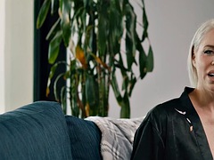 GIRLSWAY - Horny Luna Luxe Seduces Upset Stepmom Helena Locke Into Getting Disciplined With RAW SEX