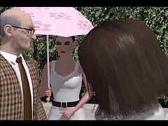 An English Sissy Village scene five