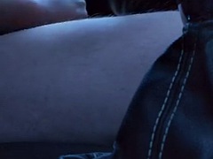 Enthousiasteling, Grote lul, Auto, Sperma shot, Homo, Latijnse vrouw, Masturbatie, Openbaar