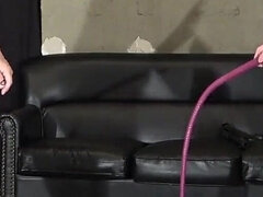 Slave Whipping, Electric Shock Game by Young Mistress