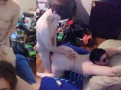 Heather Kane tricks him and captures his cum shot almost instantly