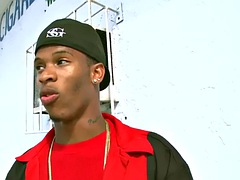 Amateur, Noire, Noir ébène, Homosexuelle, De plein air, Public, Tatouage