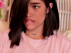 Amateur, Morena, Masturbación, Solo, Adolescente