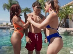 Stor pik, Store bryster, Pik sutte, Fanget, Sædskud, Hårdt, Hd, Realitet