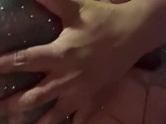 Amateur, Gorda, Negro, Tetas naturales, Solo, Tetas