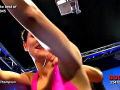 アナル, 美女, フェラチオ, 茶髪の, 手コキする, 熟年, 淫乱熟女, オッパイの