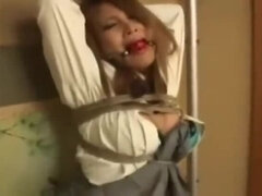 Tempting Japanese girl having a hard core fuck