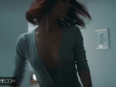 18 ans, Gros seins, Blonde, Fétiche, Doigter, Lesbienne, Chatte, Nénés